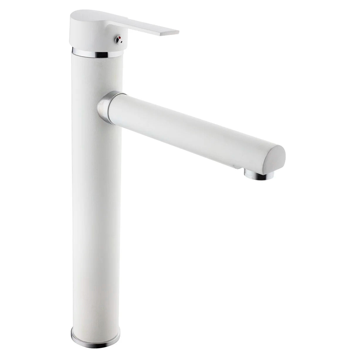 Opak White Vessel Sink Faucet 070001