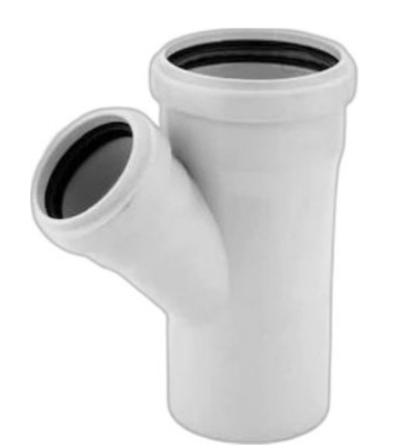 PVC Wastewater Double Wye Fittings 90'
