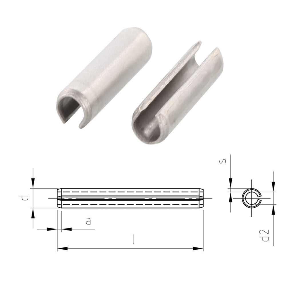 Slotted Spring Pin