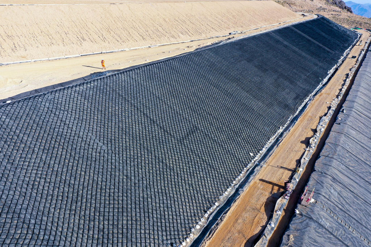 Textured_Surface Hdpe Geomembrane project