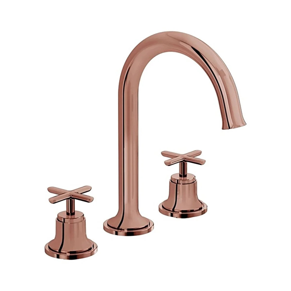 VitrA Origin Classic 3-Hole Sink Faucet Soft Copper A4289129