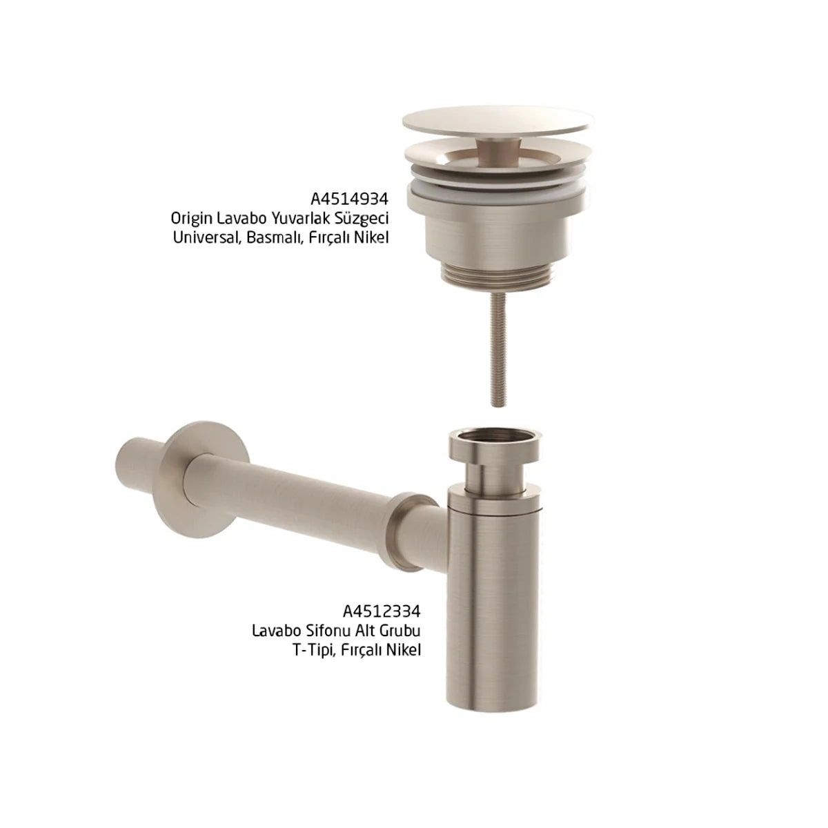 Basin Trap and Strainer Set